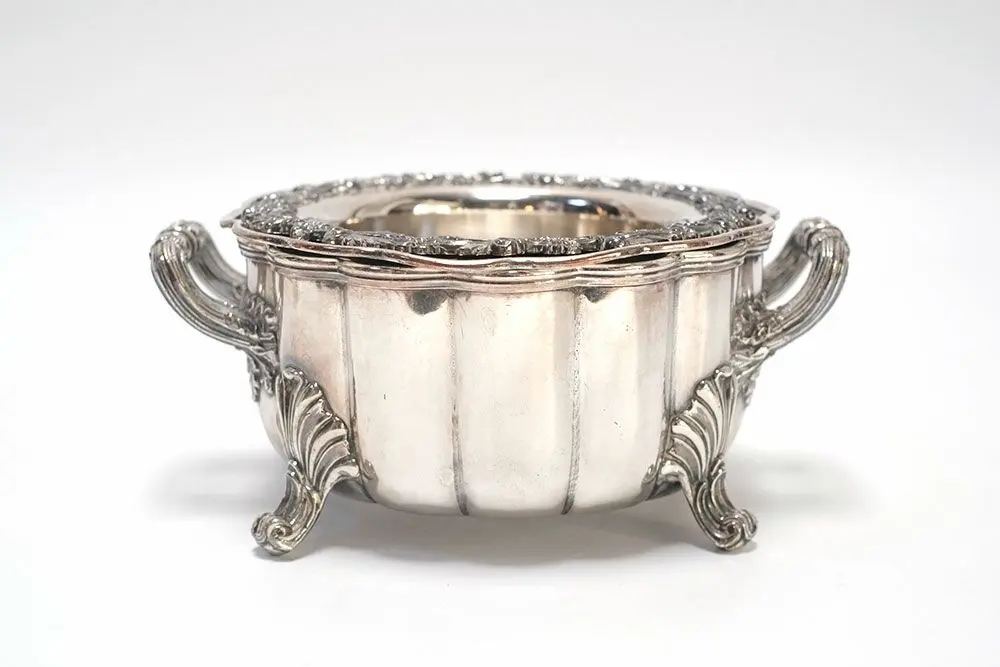 アンティーク シルバープレート フードウォーマー 保温容器 アンティーク雑貨