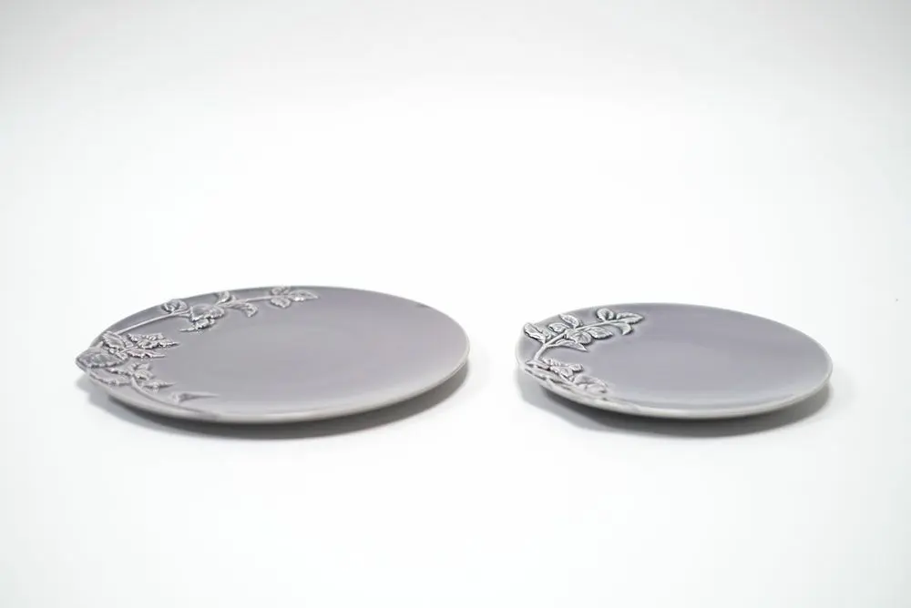 STUDIO M'(スタジオエム)/ミント 200プレート カフェ 洋皿 デザート皿 パープルグレー おしゃれな食器4