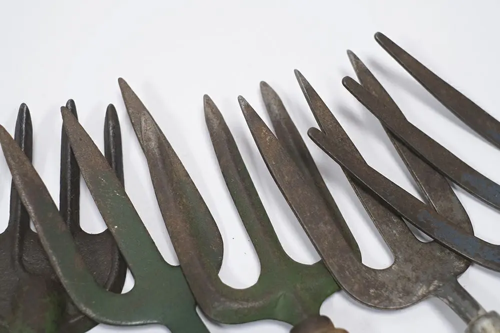 アンティーク ハンドガーデンツール イギリス 古木と鉄の庭道具 ガーデンフォーク アンティーク雑貨3