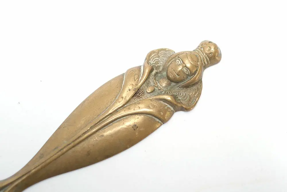 ヴィンテージ ブラスオープナー 真鍮製の栓抜き イタリア2