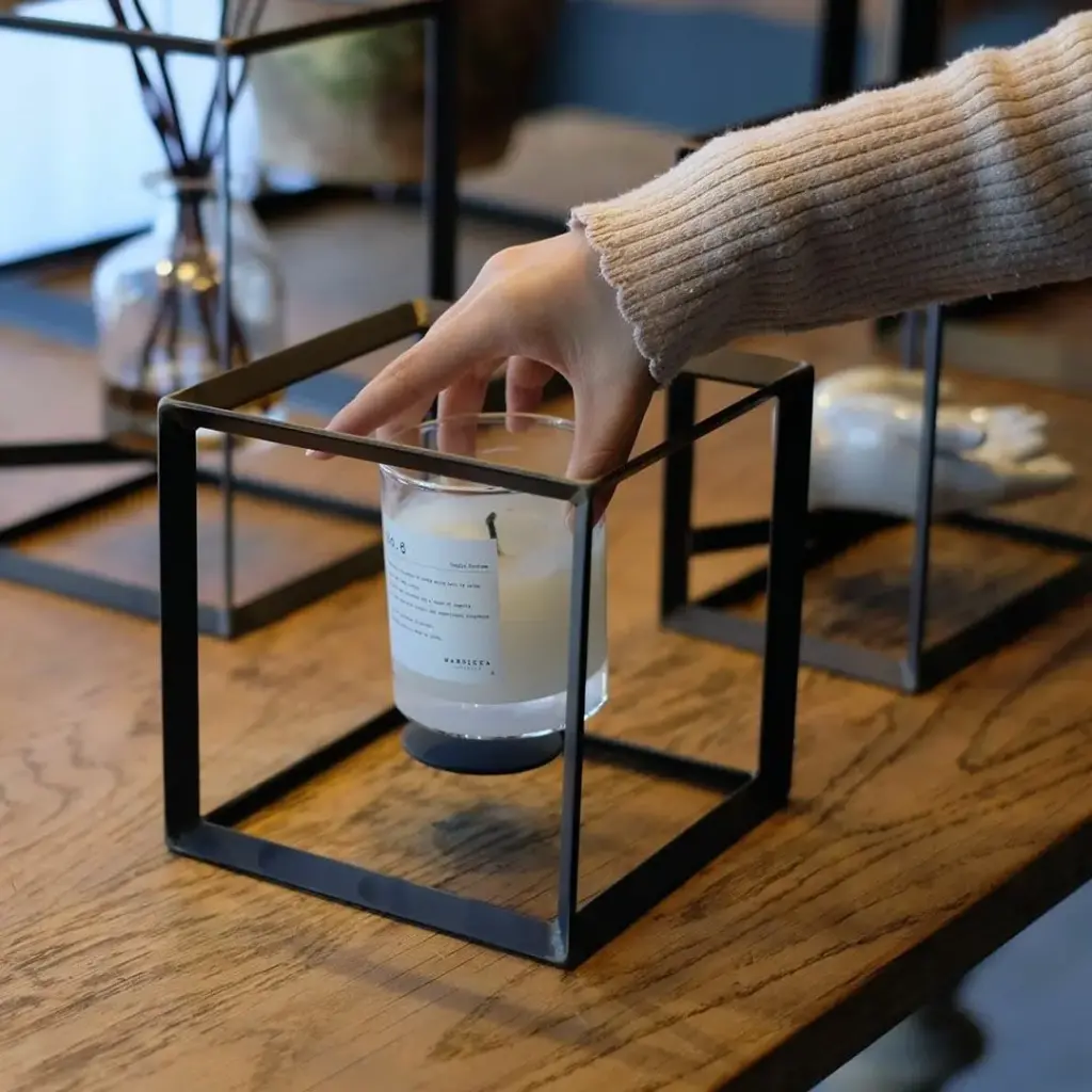 アイアンキューブ ディスプレイボックス インテリア雑貨