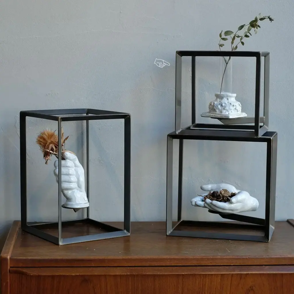 アイアンキューブ ディスプレイボックス インテリア雑貨3