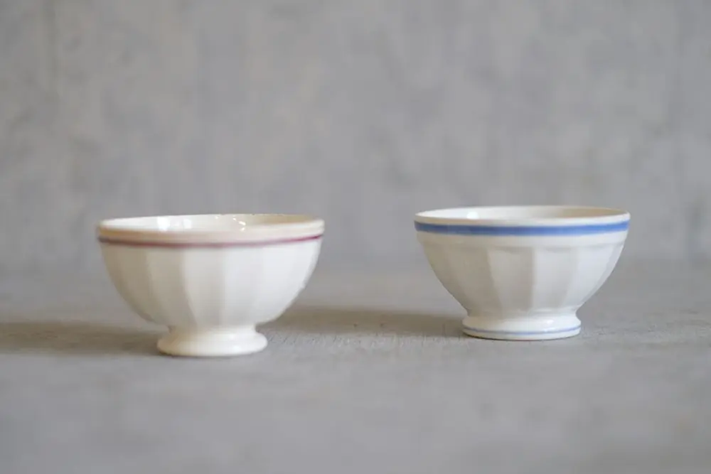 ヴィンテージカフェオレボウル フランス 小さな可愛らしいサイズ/アンティーク食器1