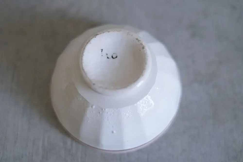 ヴィンテージカフェオレボウル フランス 小さな可愛らしいサイズ/アンティーク食器2