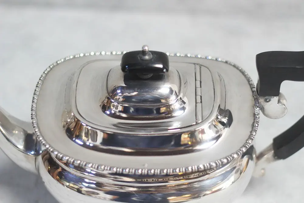 アンティークティーポット イギリス シルバープレートシェフィールド4