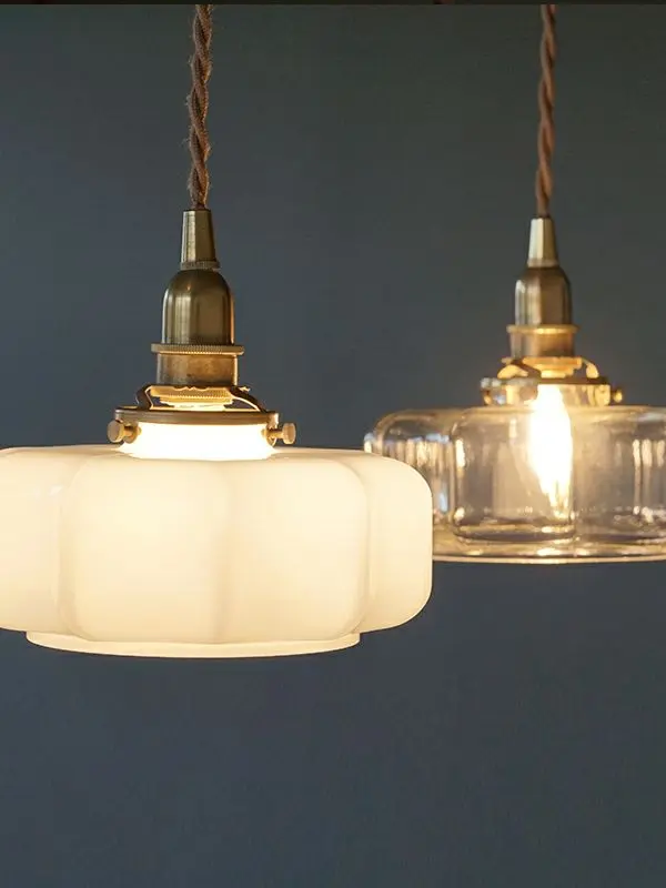 ミルクガラスシェードランプ アーロットL 照明 ペンダントライト インテリア雑貨2