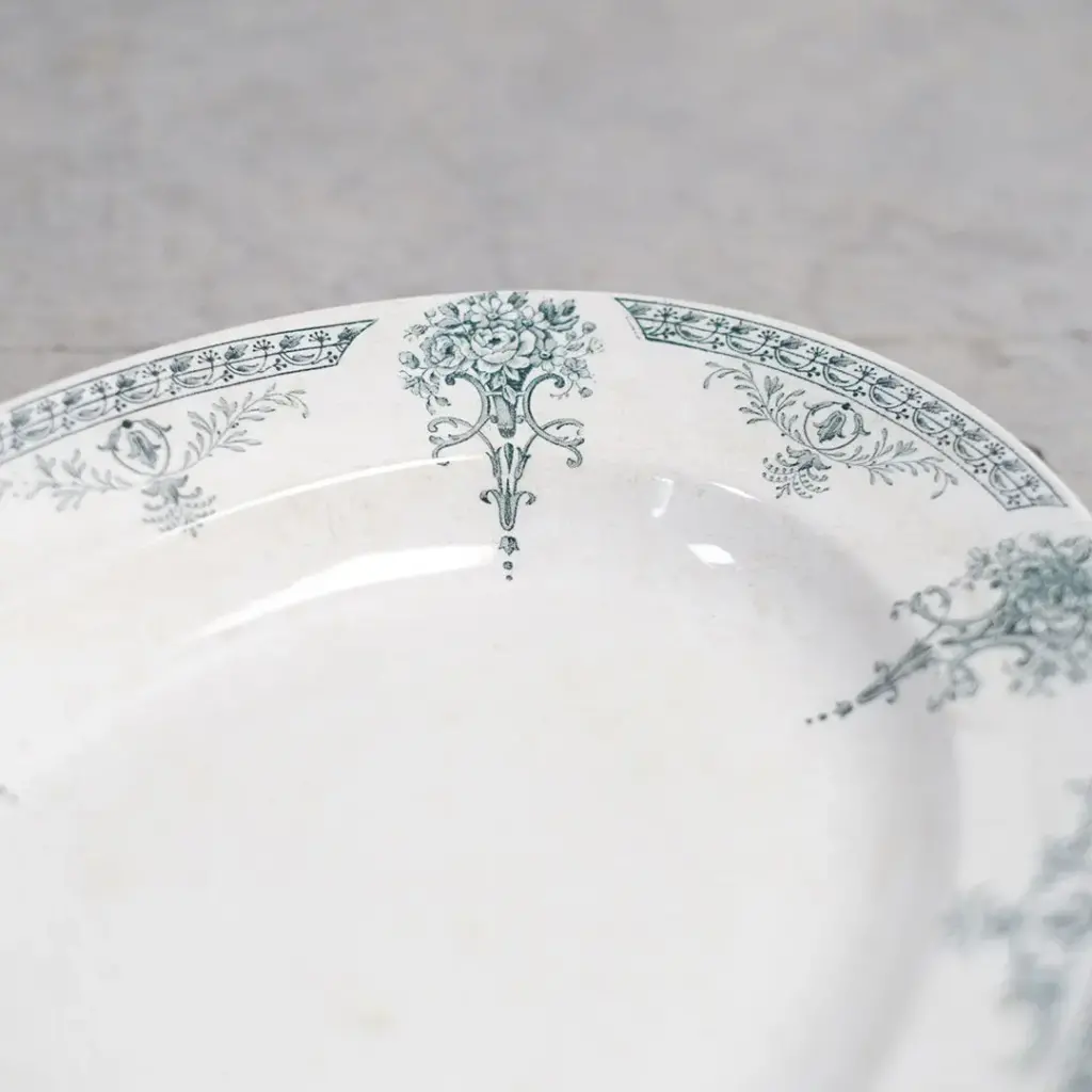 アンティークオーバルプレート リュネヴィル(Lunéville) フランス 楕円皿/アンティーク食器1