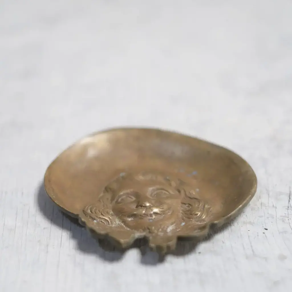 アンティーク ミニトレイ イギリス 真鍮 アクセサリートレイ アンティーク雑貨2