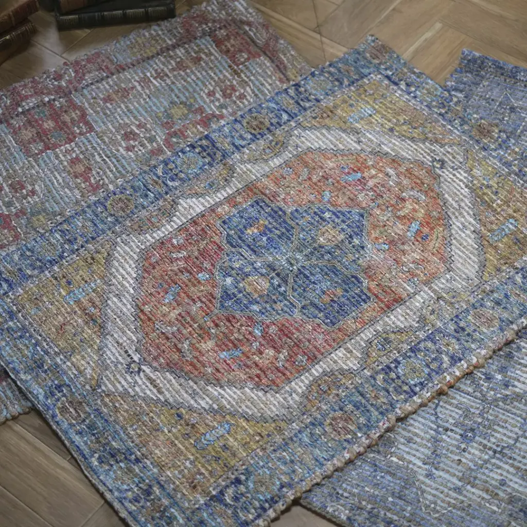 ジュート シェニールマット ORANGE 60x90cm
4