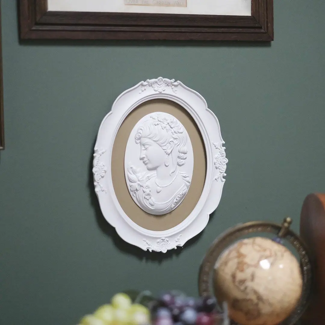 カメオフレーム 飾り額 インテリア雑貨
