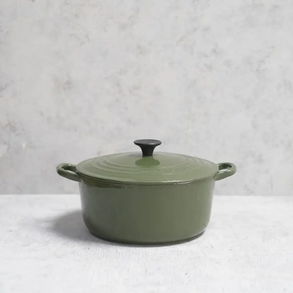 オールド ル・クルーゼ ココットロンド フランス LE CREUSET 両手鍋 サイズ22
