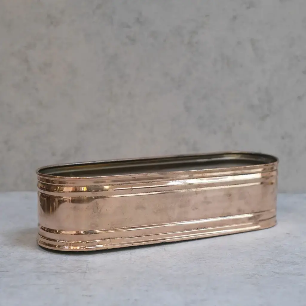 アンティーク コッパープランター イギリス 銅製 キャッシュポット アンティーク雑貨