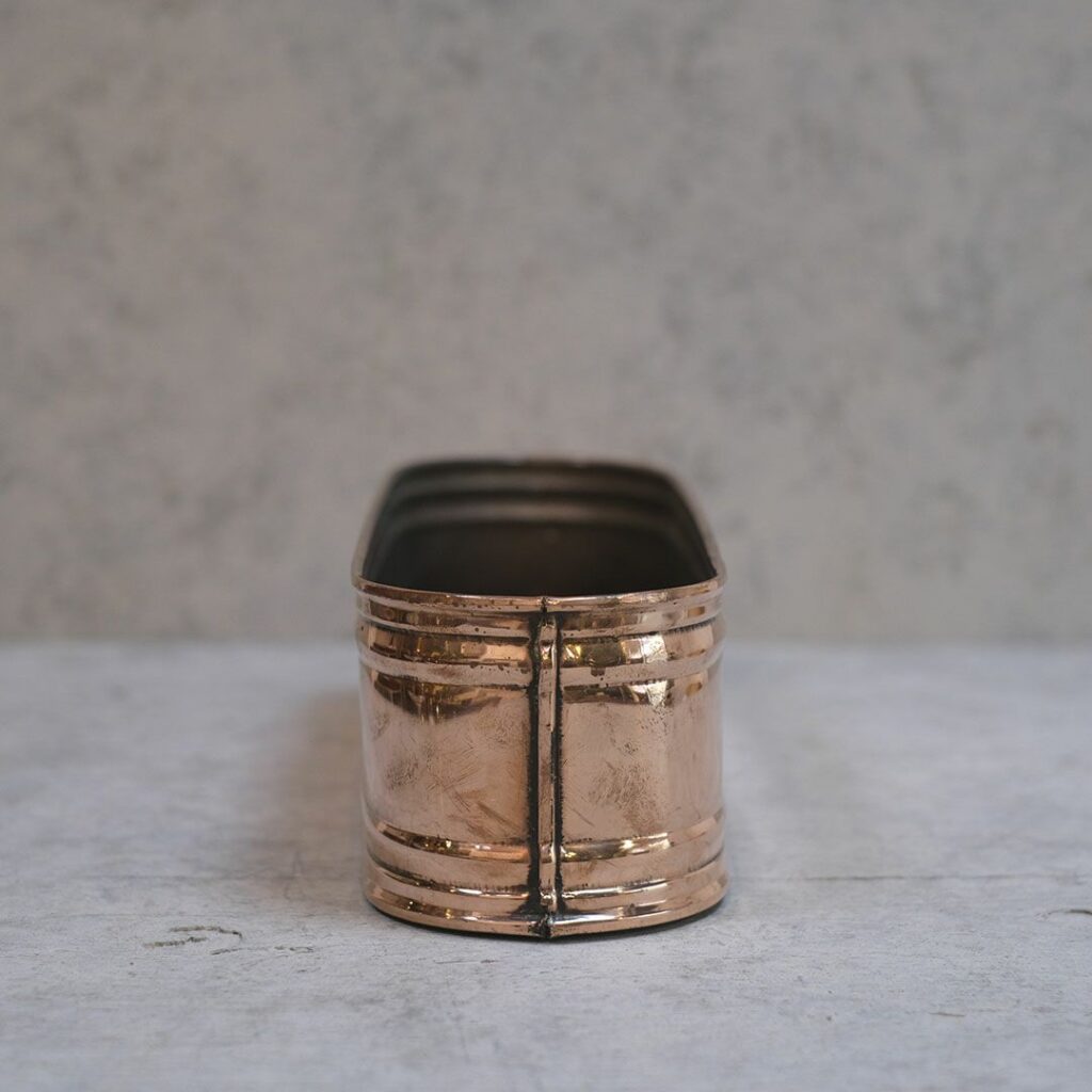 アンティーク コッパープランター イギリス 銅製 キャッシュポット アンティーク雑貨1