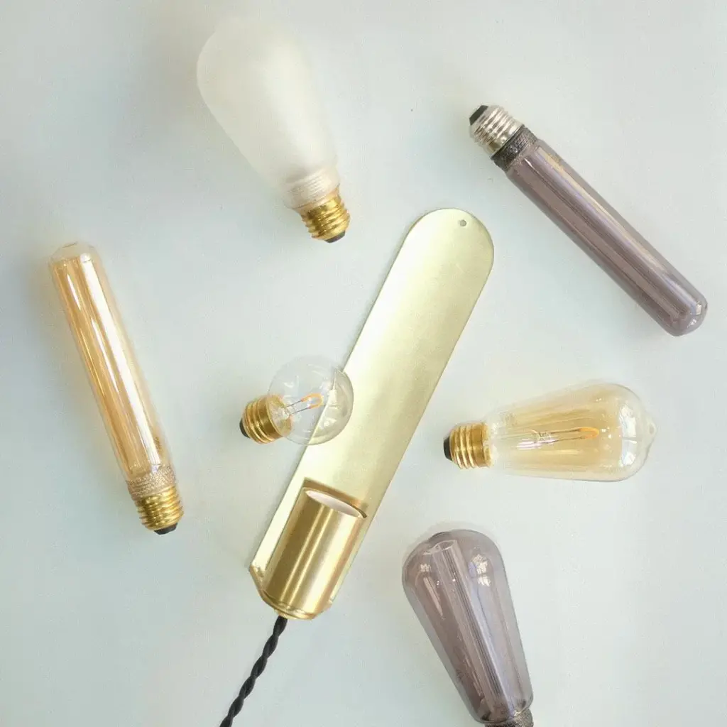 真鍮のデスク&ウォールランプ インテリア雑貨3