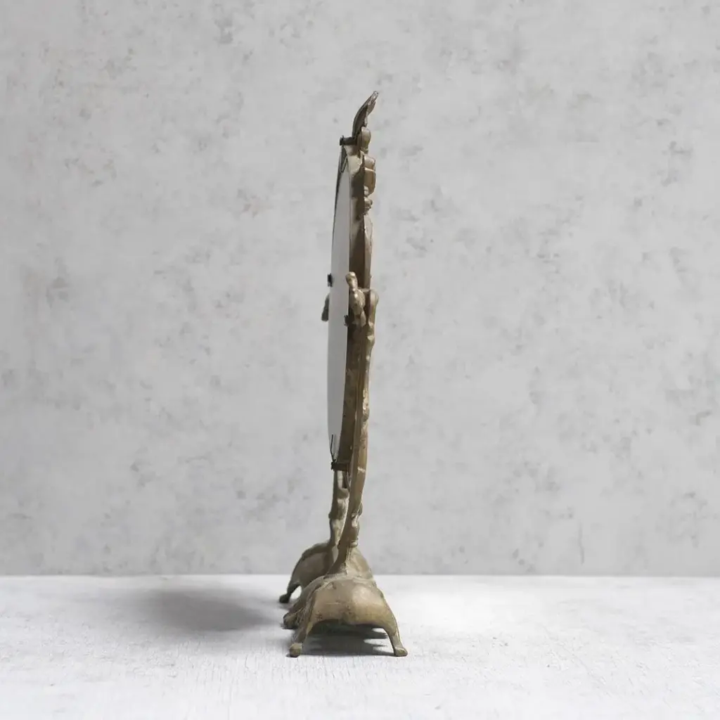 アンティーク ブラス卓上ミラー フランス 鏡/アンティーク雑貨1