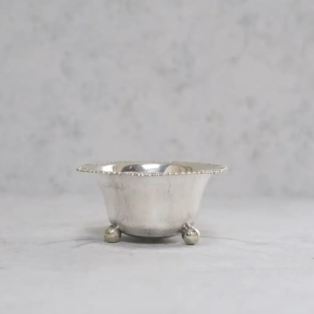 アンティークシュガーボウル シルバープレート イギリス 3つ足 アンティーク食器3
