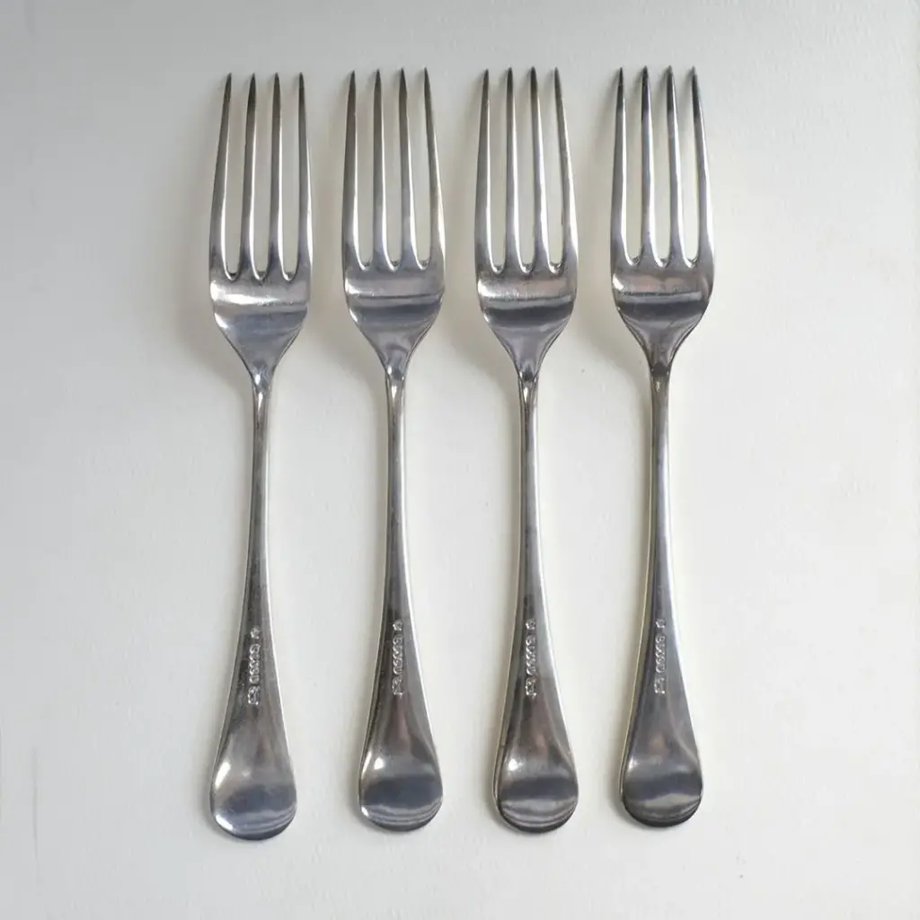 アンティーク ディナーフォーク JAMES DIXON & SONS イギリス シルバープレート カトラリー3