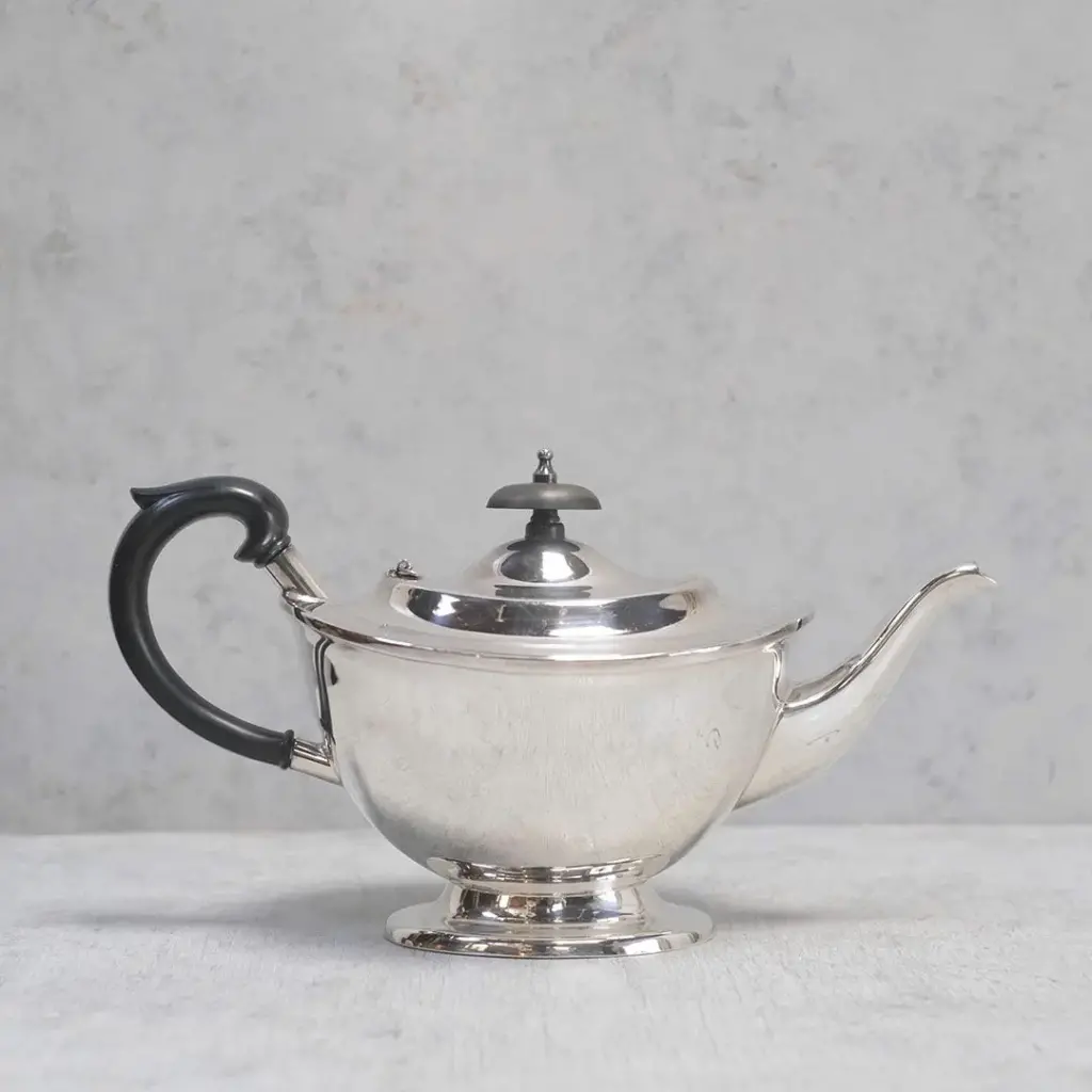 アンティークティーポット EH Parkin & Co イギリス シルバープレート 銀メッキ3