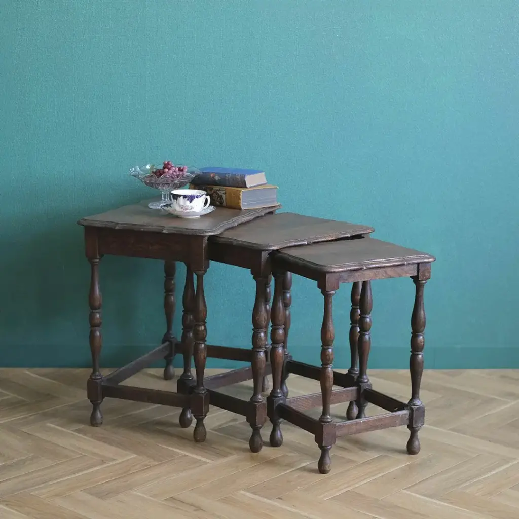 アンティークネストテーブル フランス アンティーク家具2