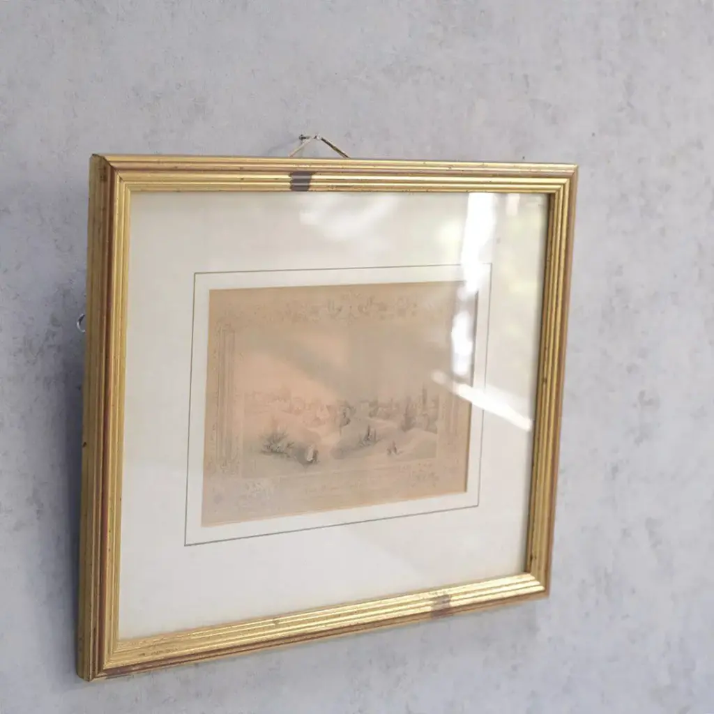 アンティーク リトグラフピクチャーMount Ephraim Tunbridge Wells イギリス アンティーク雑貨2