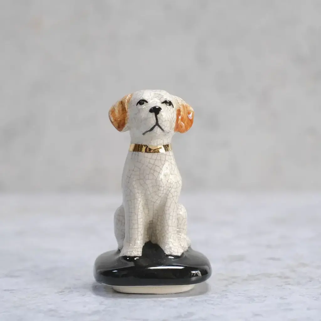 ヴィンテージフィギリン犬 イギリス 陶器 置物4