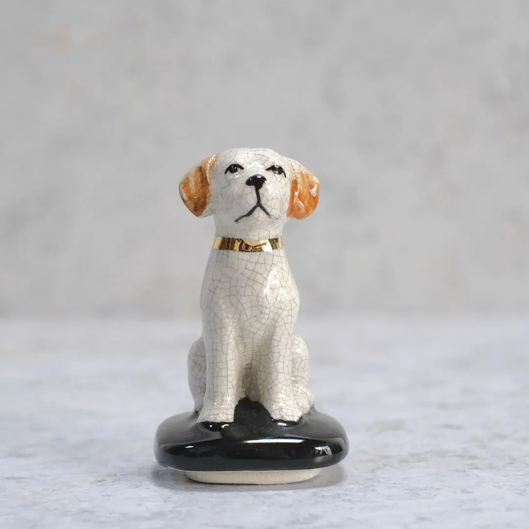 ヴィンテージフィギリン犬 イギリス 陶器 置物