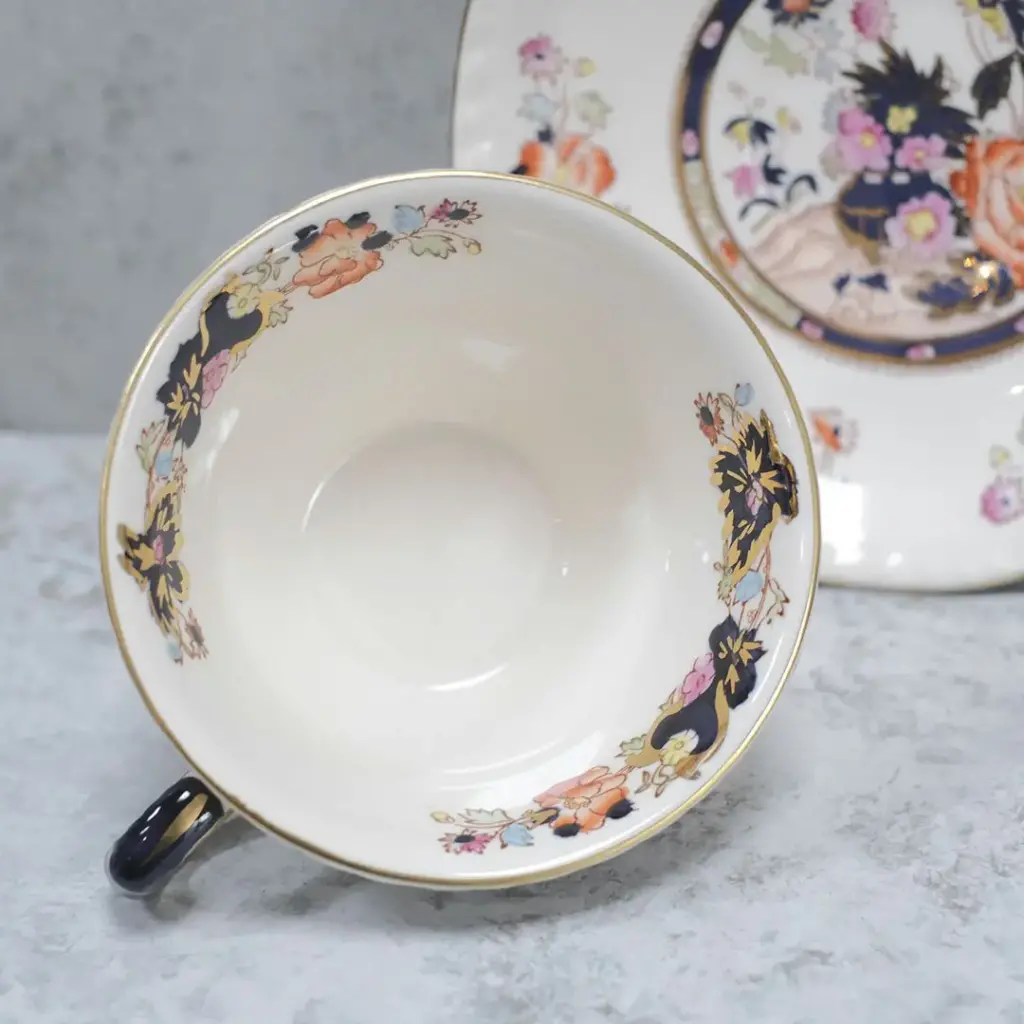 ヴィンテージカップ&ソーサー MASON'S(メイゾンズ) イギリス シノワズリデザイン4