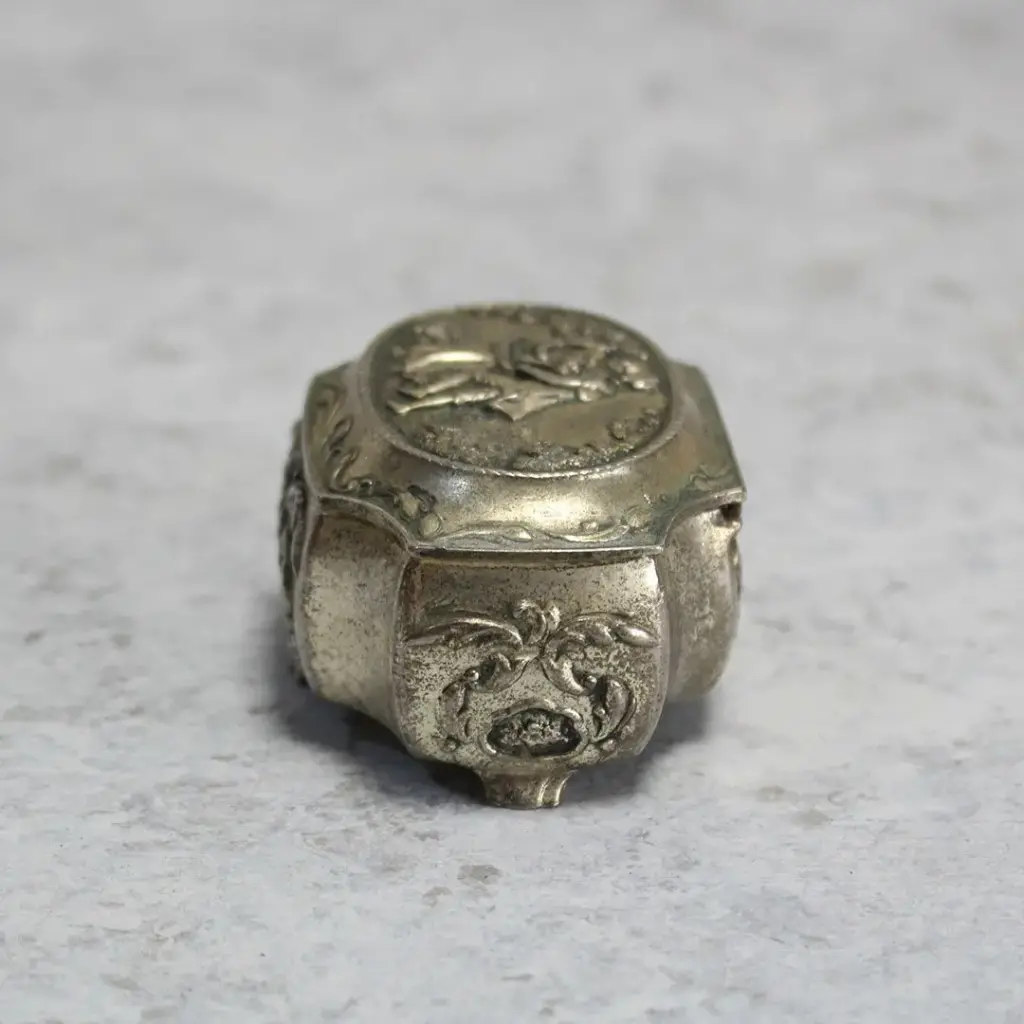 ヴィンテージ ジュエリーボックス 小物入れフランス アクセサリーケース4