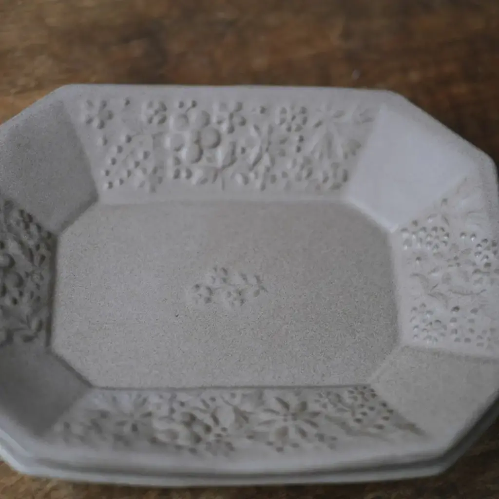 益子焼 kukka(クッカ) 八角皿 大 26cm ココアグレー色 わかさま陶芸 若林健吾 おしゃれな食器4