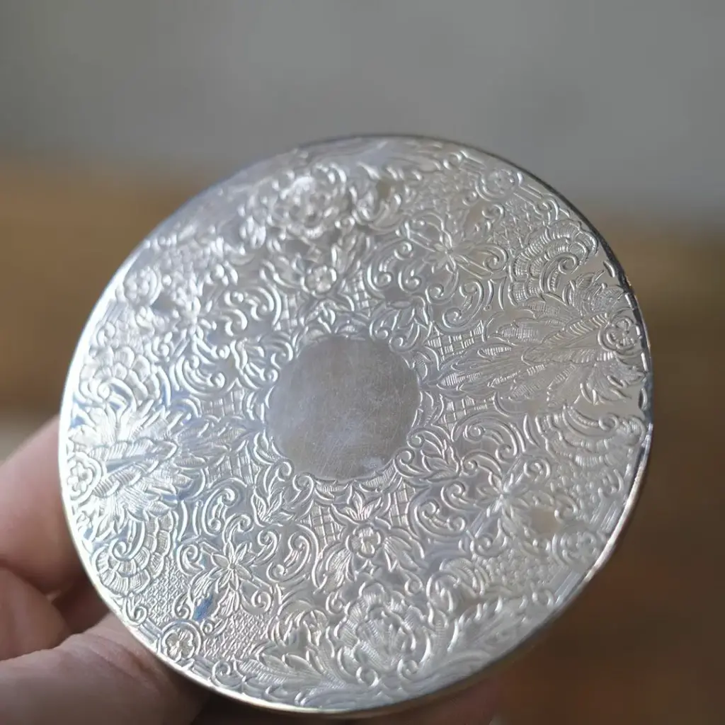 ヴィンテージコースター イギリス シルバープレート1