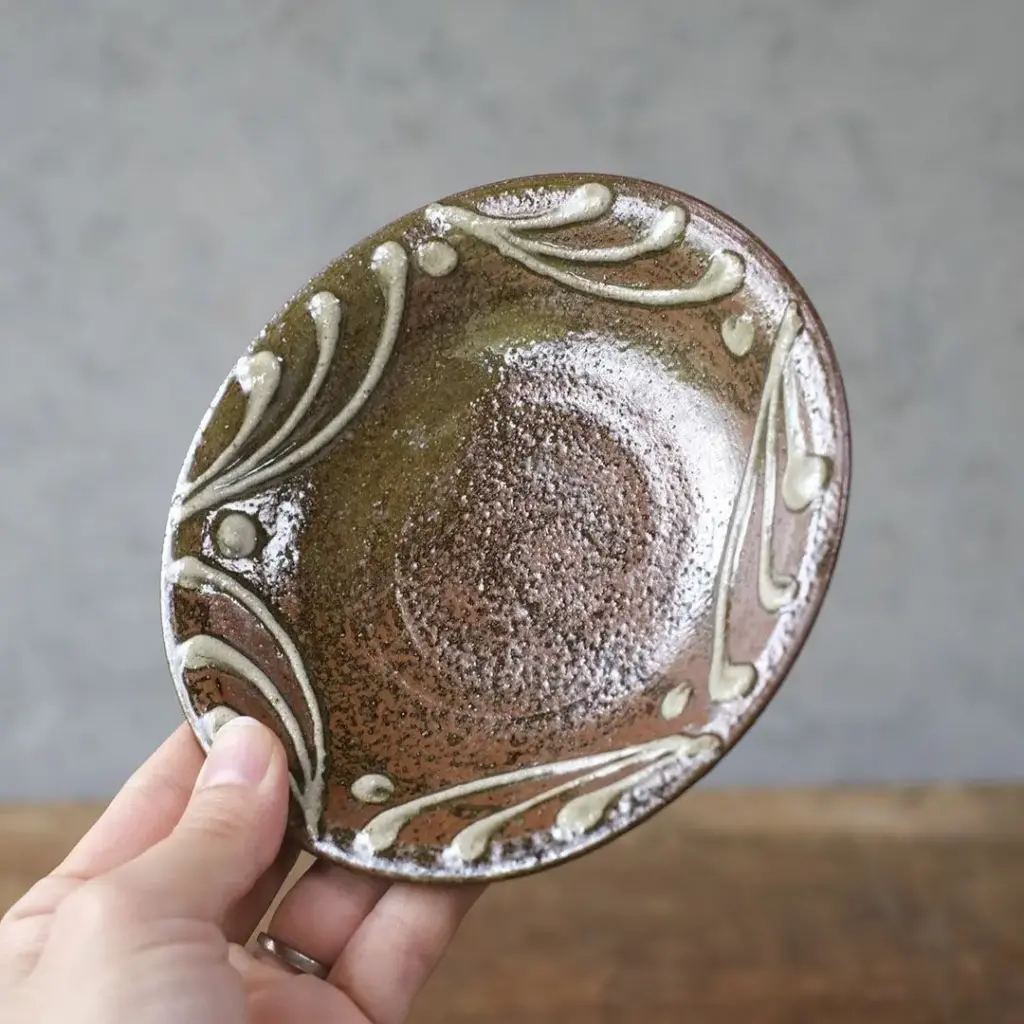 やちむん 沖縄 宮城正享 茶イッチン 5寸(15.5cm) 読谷村北窯 登り窯4