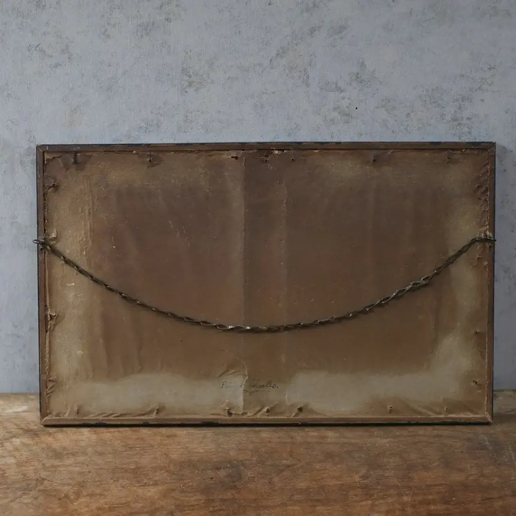 ヴィンテージプリントピクチャー 絵 イギリス And When Did You Last See Your Father? ヴィンテージ雑貨1