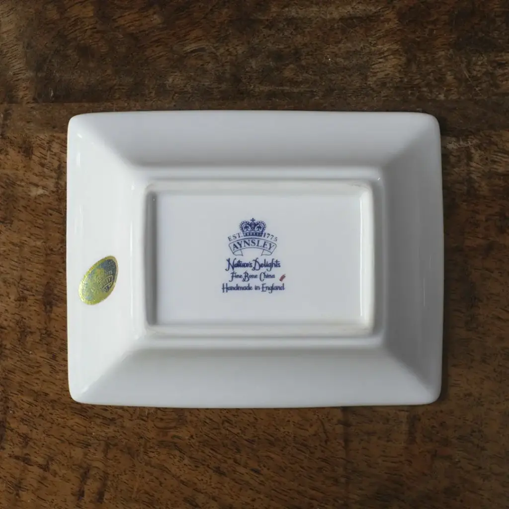 ヴィンテージアシュトレイ 灰皿 イギリス AYNSLEY エインズレイ1