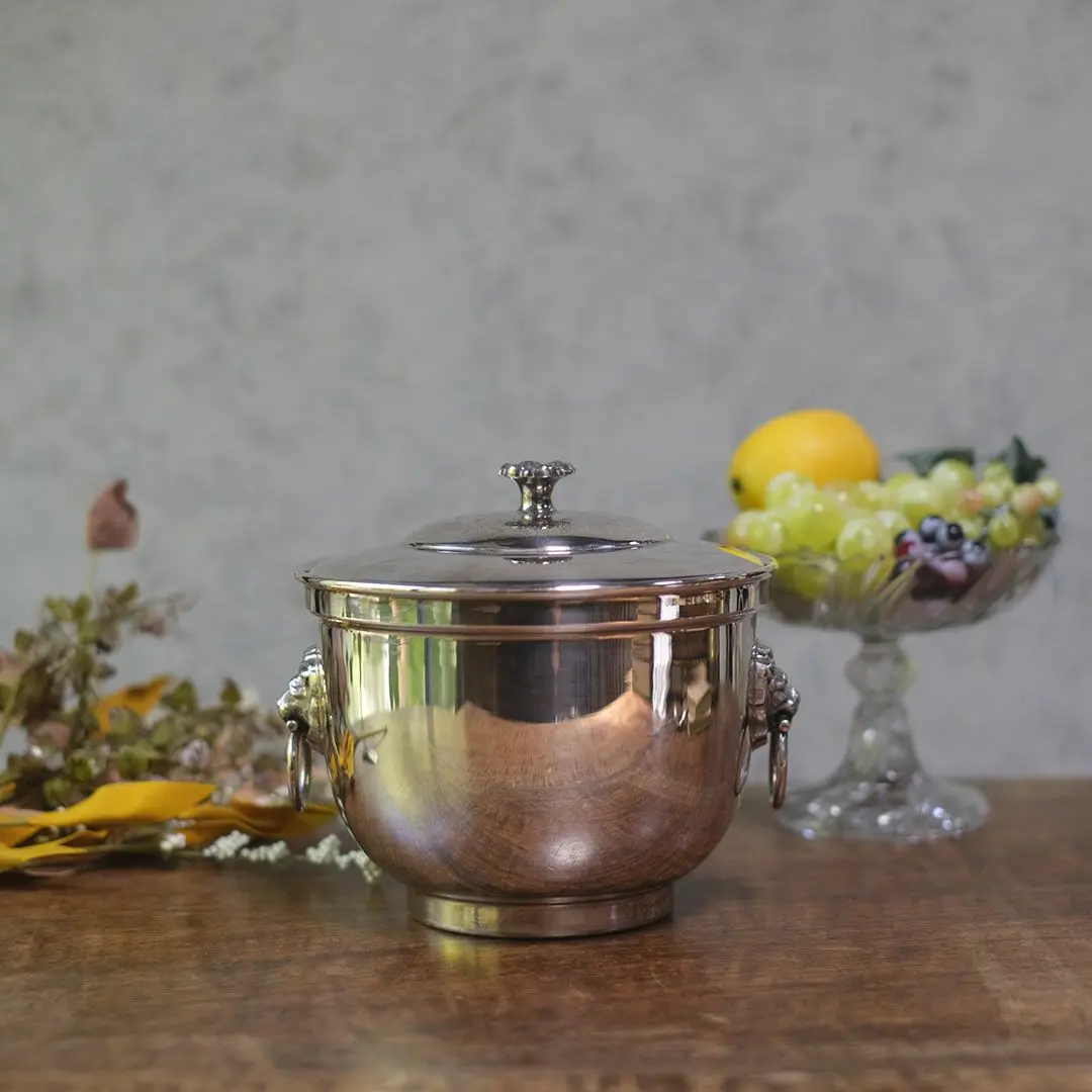 ヴィンテージアイスバスケット MAPPIN&WEBB マッピンアンドウェブ シルバープレート イギリス