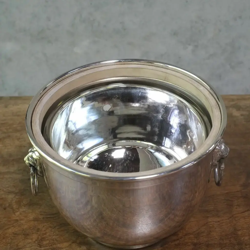 ヴィンテージアイスバスケット MAPPIN&WEBB マッピンアンドウェブ シルバープレート イギリス3