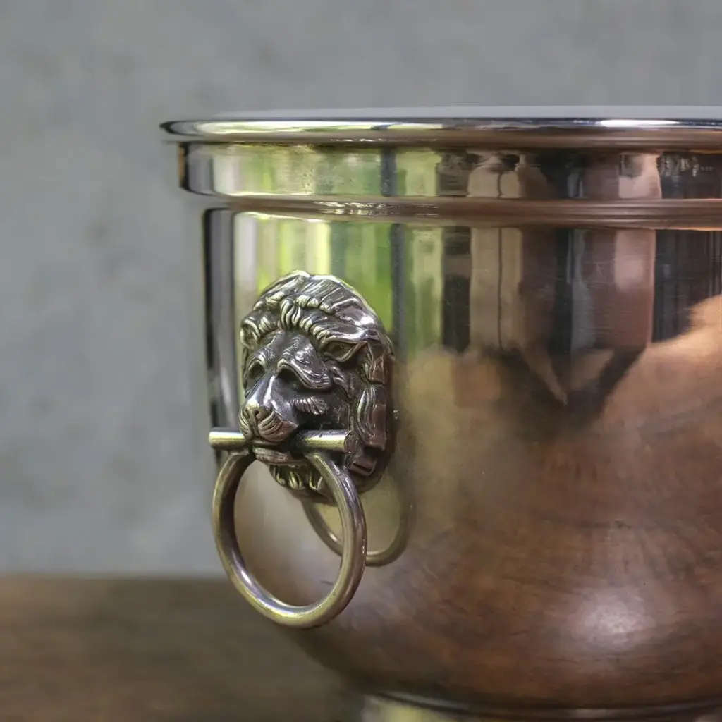 ヴィンテージアイスバスケット MAPPIN&WEBB マッピンアンドウェブ シルバープレート イギリス1