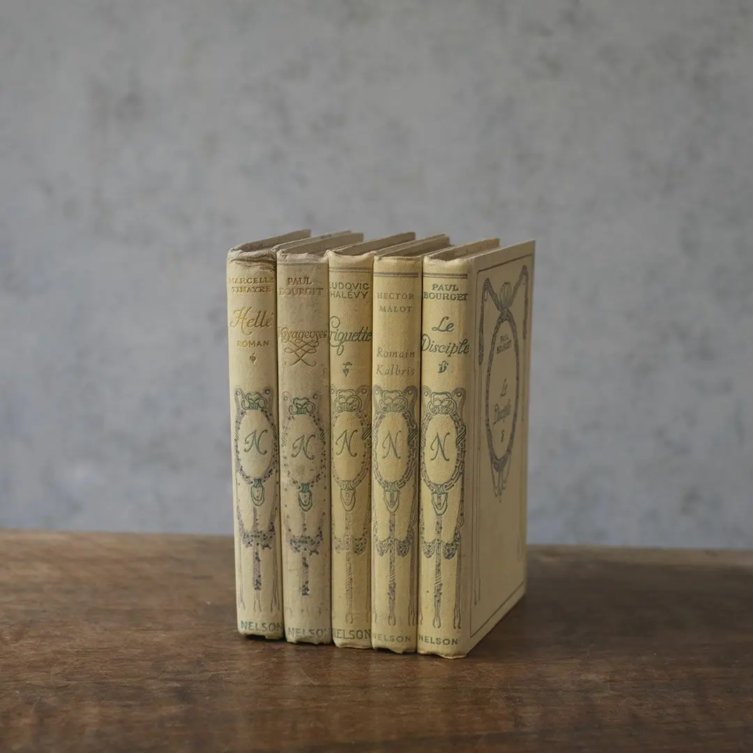 アンティークブック フランス 本 ネルソン nelson アソート アンティーク雑貨