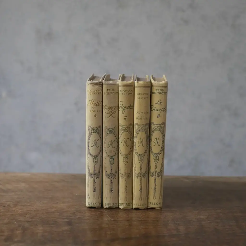 アンティークブック フランス 本 ネルソン nelson アソート アンティーク雑貨2