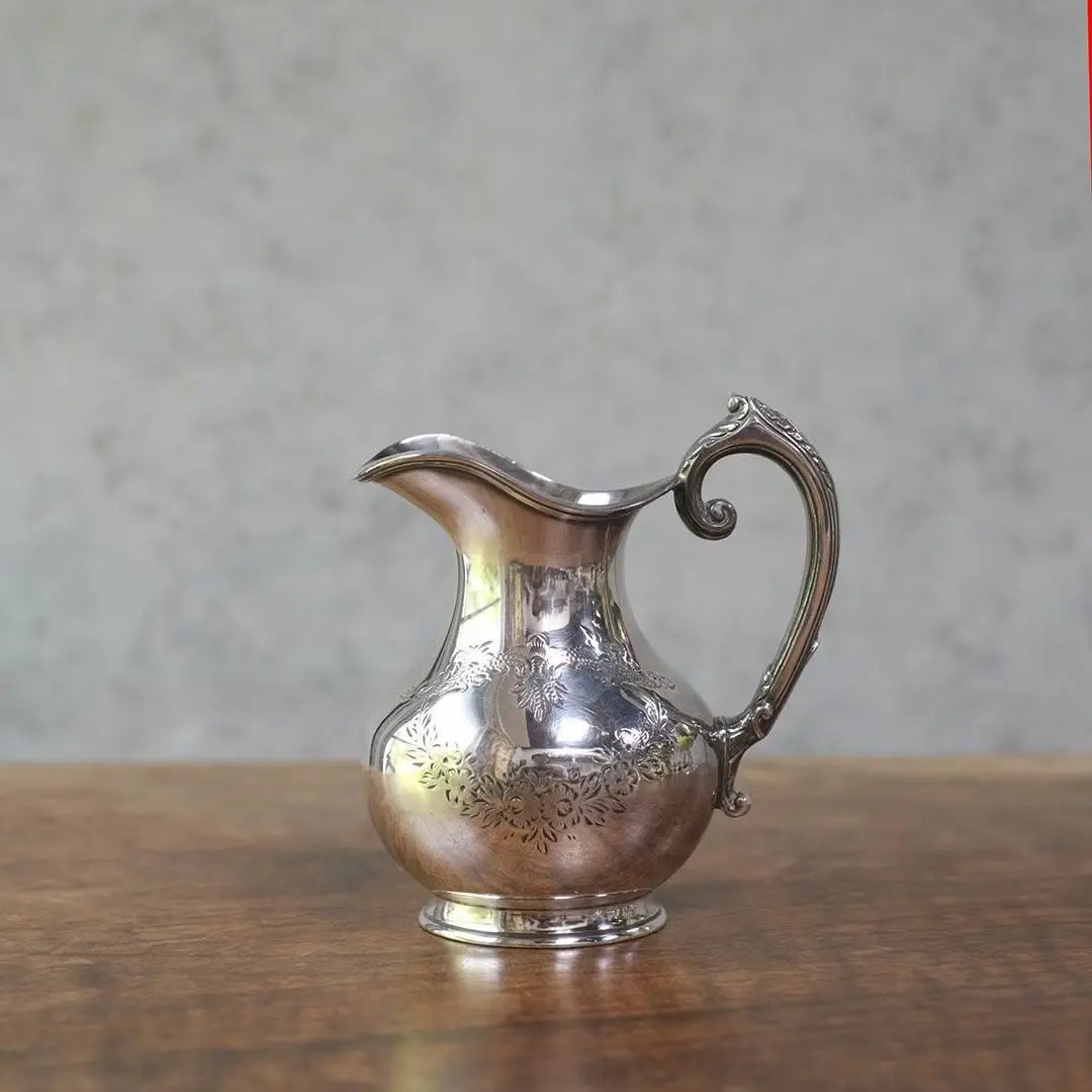 アンティークミルクジャグ イギリス シルバープレート ミルクポット アンティーク雑貨