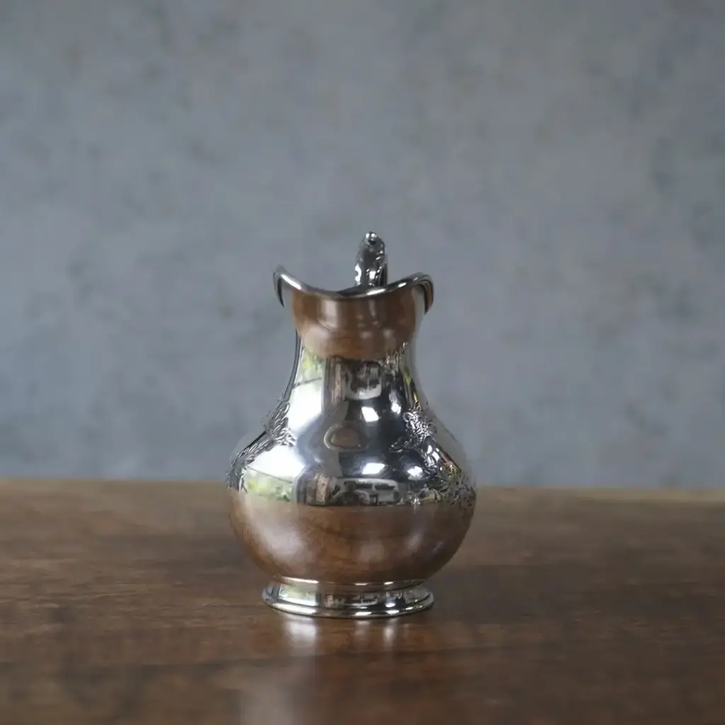 アンティークミルクジャグ イギリス シルバープレート ミルクポット アンティーク雑貨3