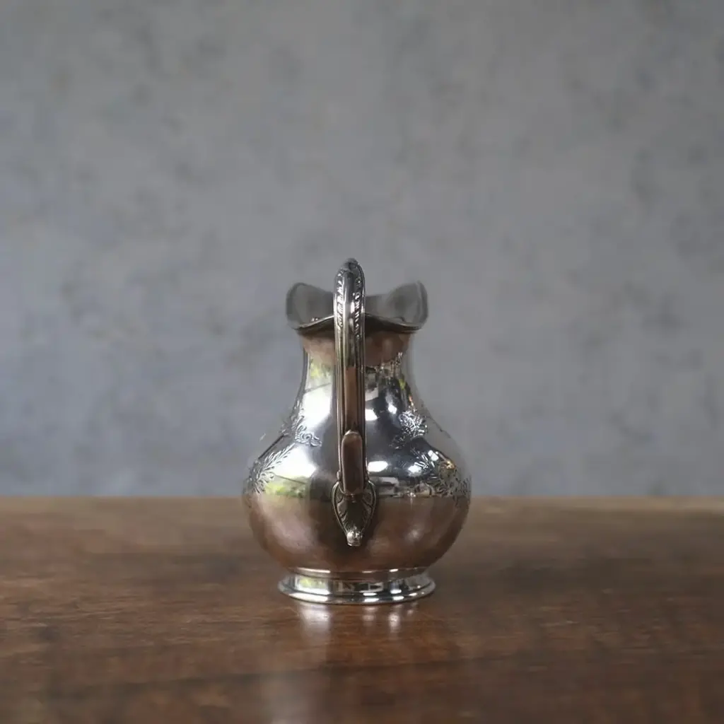 アンティークミルクジャグ イギリス シルバープレート ミルクポット アンティーク雑貨4