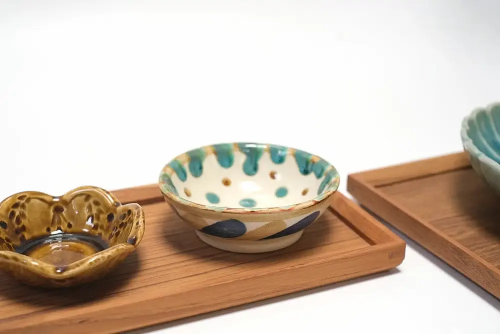 やちむん 沖縄 新里みお 水玉ボウル 小 おしゃれな食器