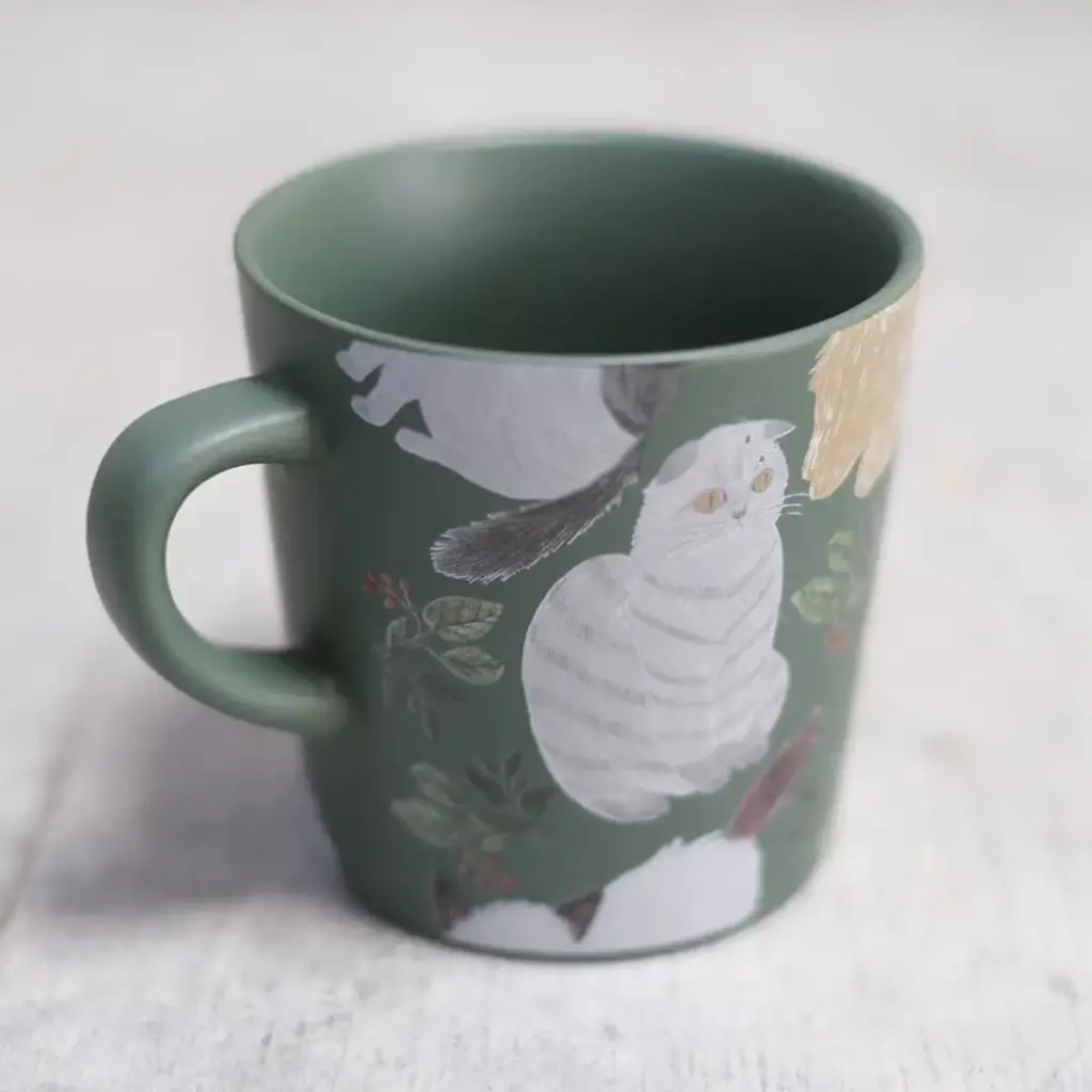 松尾ミユキ マグカップ ねこ1