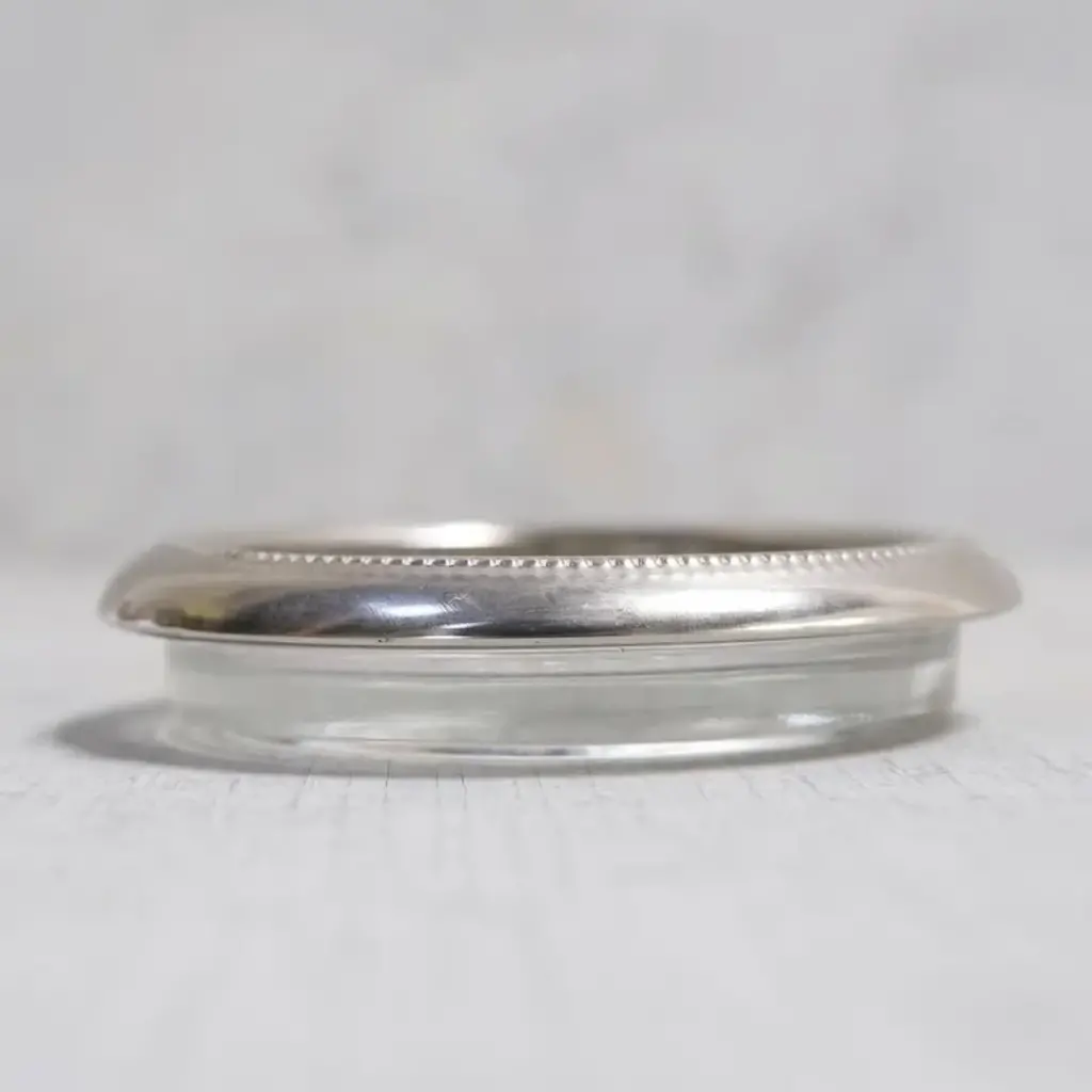 ヴィンテージ ガラスコースター イタリア ヴィンテージ雑貨1