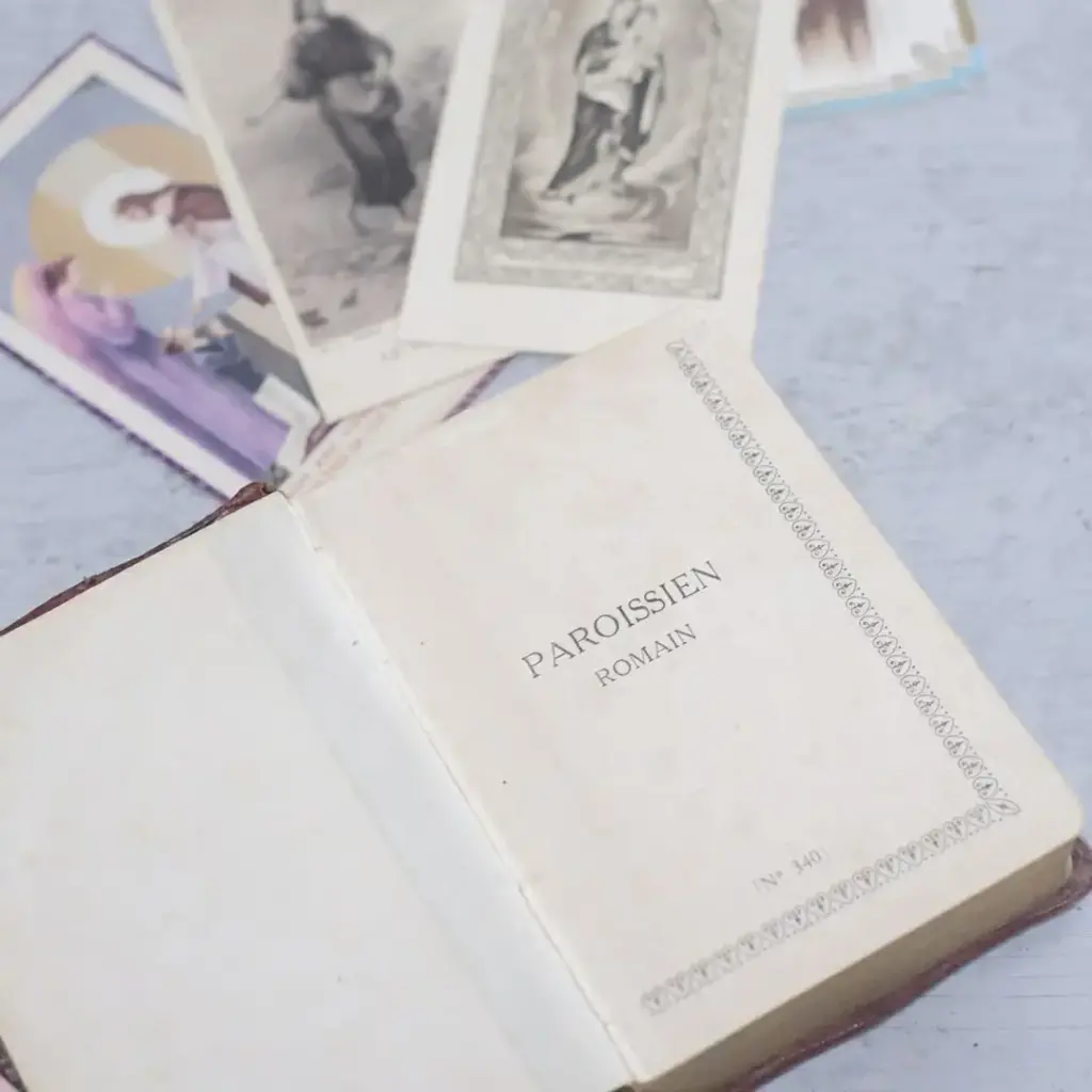 アンティーク祈祷書 PAROISSIEN ROMAIN フランス アンティーク雑貨3