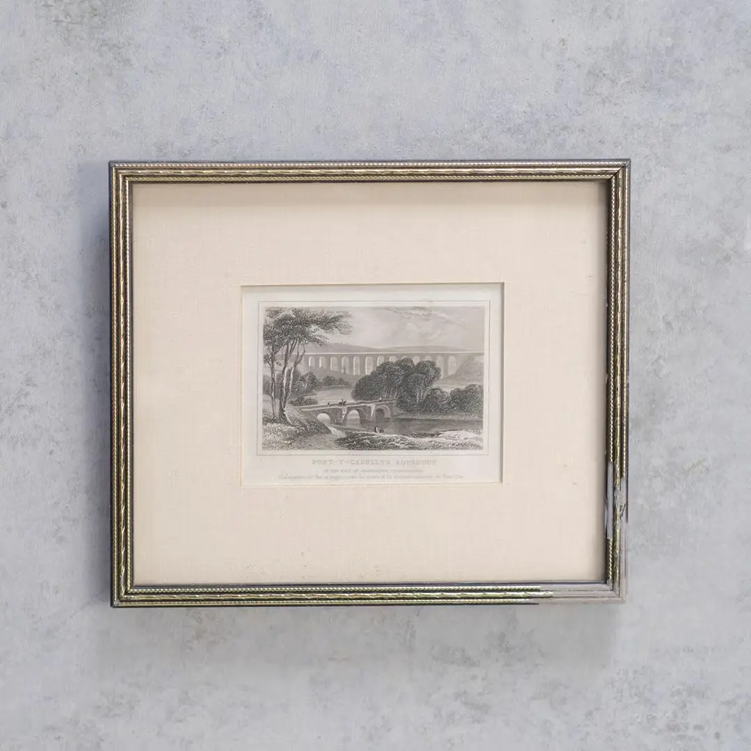 アンティーク リトグラフピクチャー 石版画 イギリス 絵 アンティーク絵