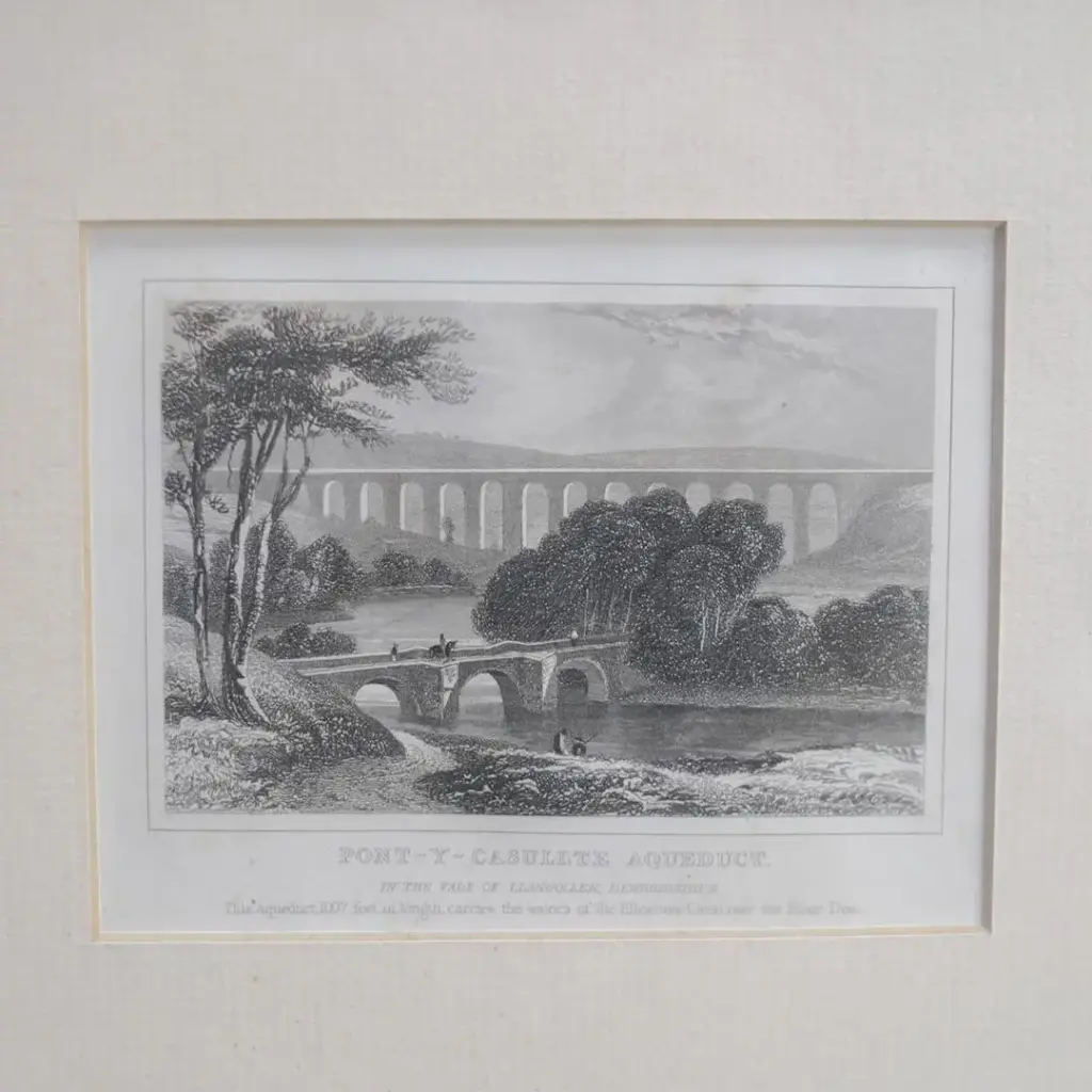 アンティーク リトグラフピクチャー 石版画 イギリス 絵 アンティーク絵2