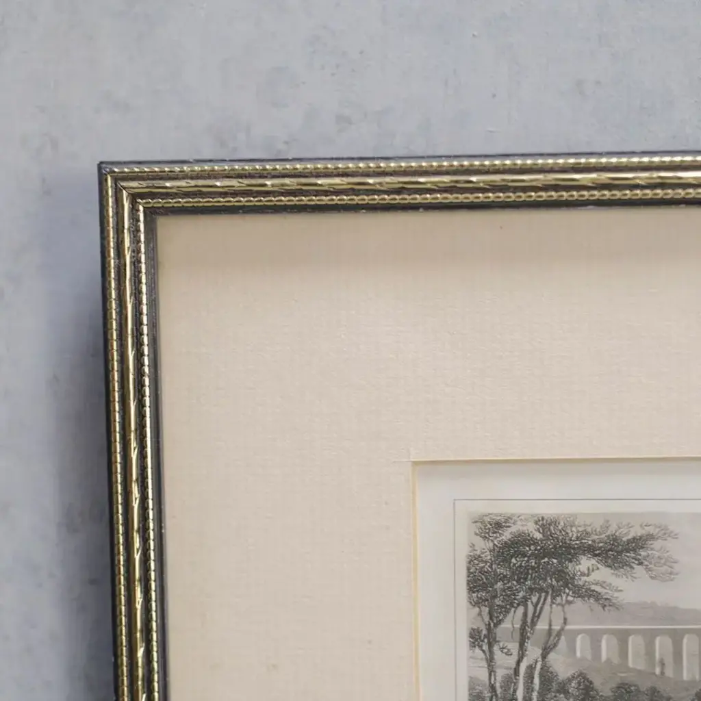 アンティーク リトグラフピクチャー 石版画 イギリス 絵 アンティーク絵4