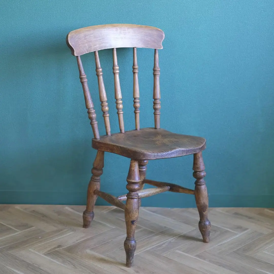 アンティーク キッチンチェアF ウィンザーチェア イギリス ダイニングチェア 椅子 アンティーク家具