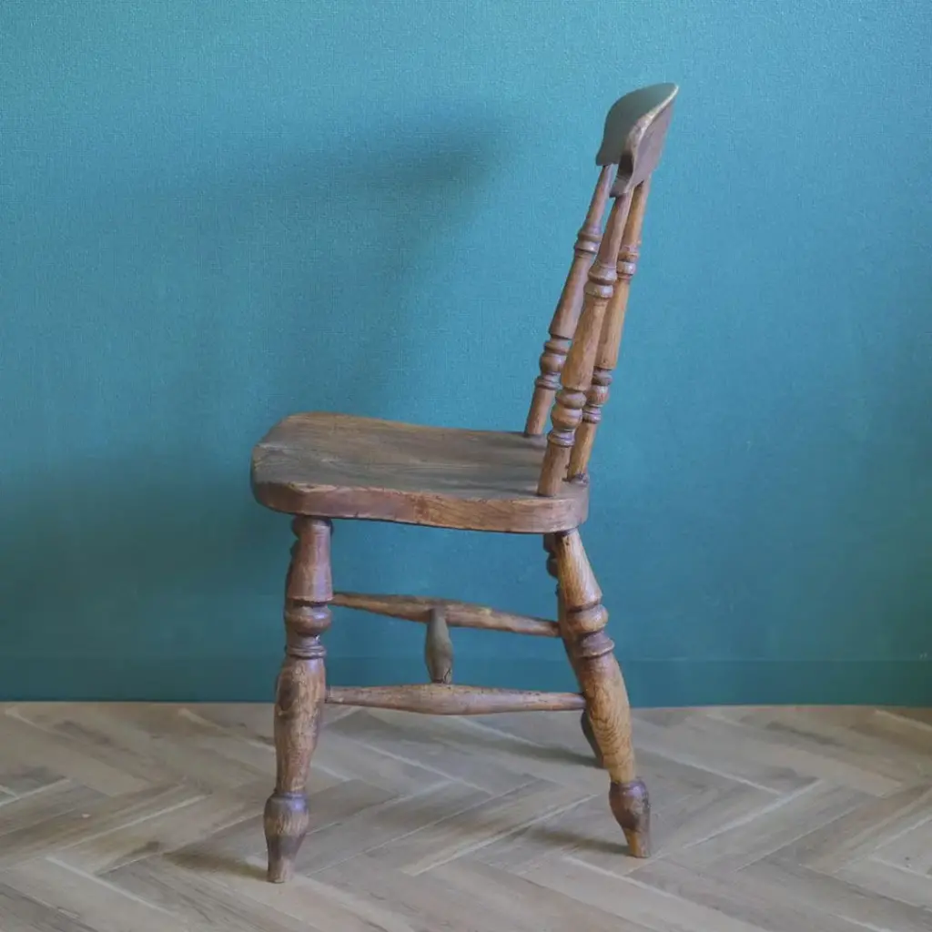 アンティーク キッチンチェアF ウィンザーチェア イギリス ダイニングチェア 椅子 アンティーク家具3